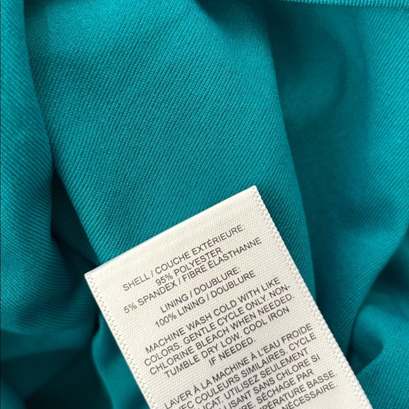 EXPRESS LACE SIDE CUTOUT RUFFLE DRESS - Picture 8 of 9